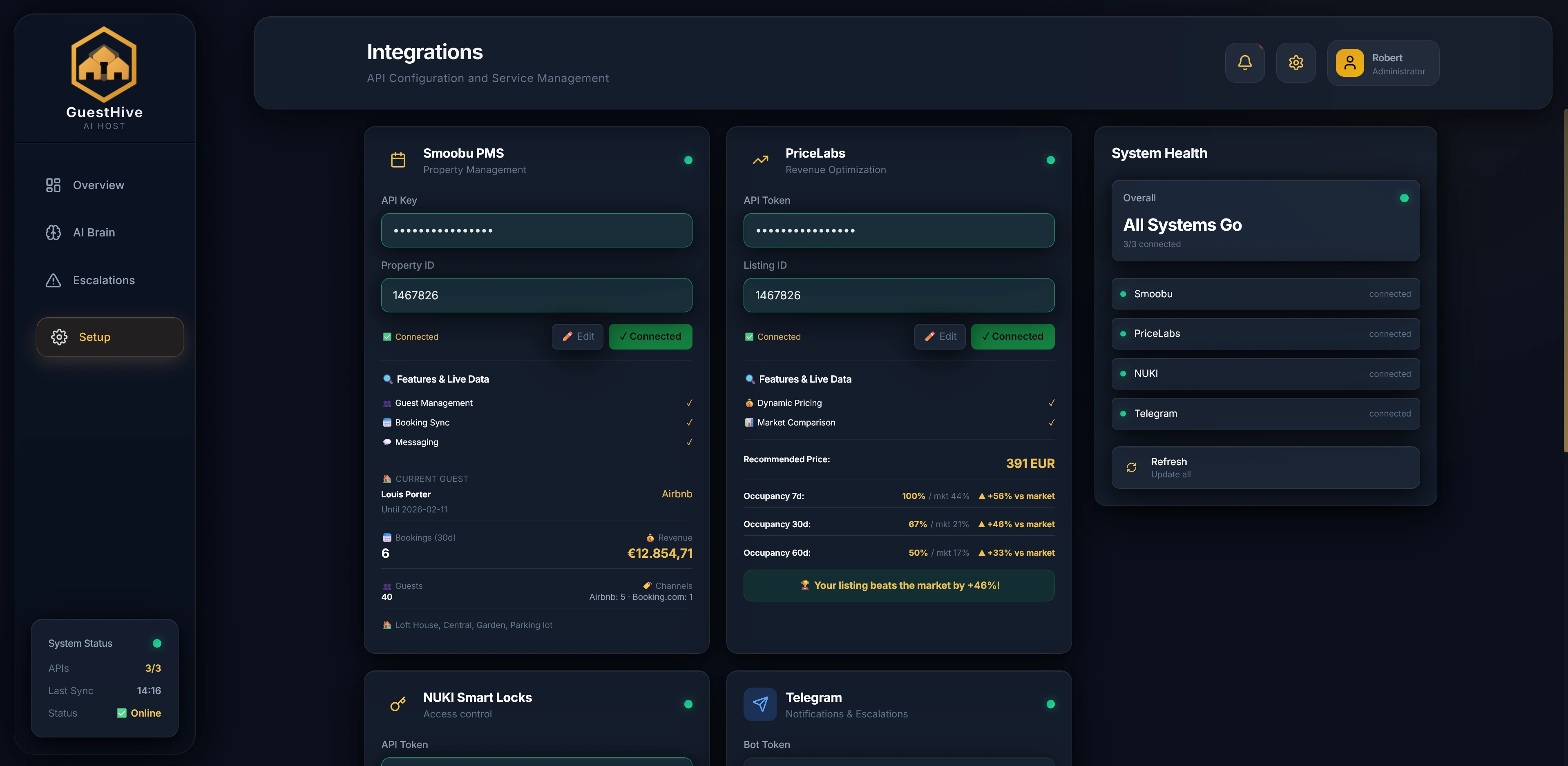 GuestHive Integrationen